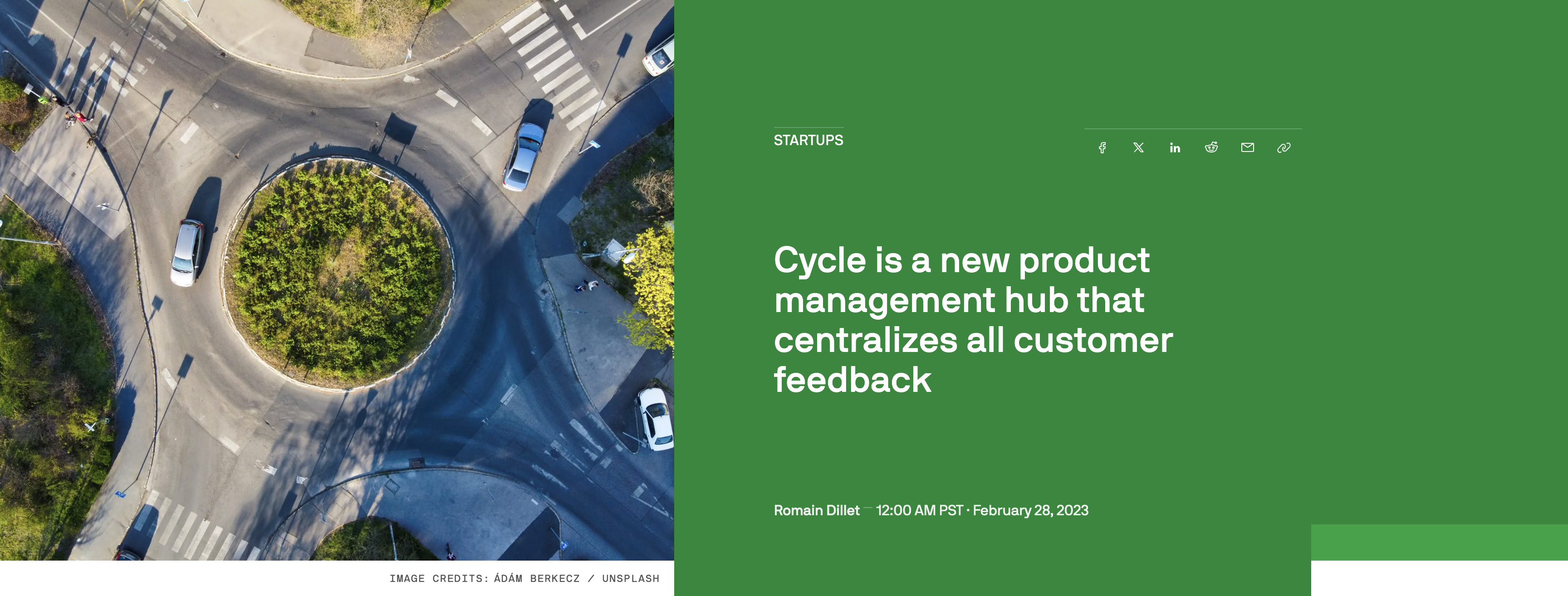 Cycle is a new product management hub that centralizes all customer feedback